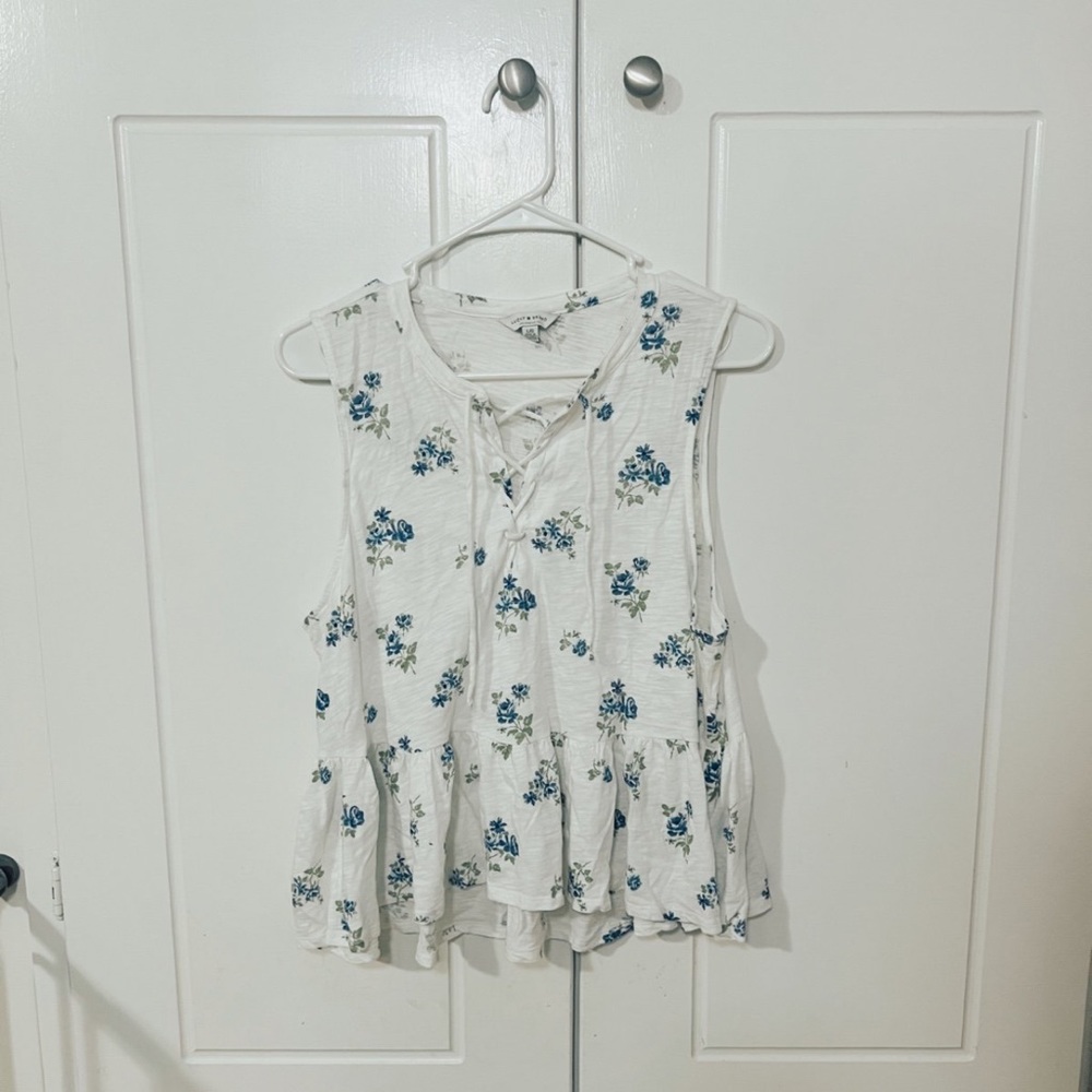 Lucky Brand Floral Blouse